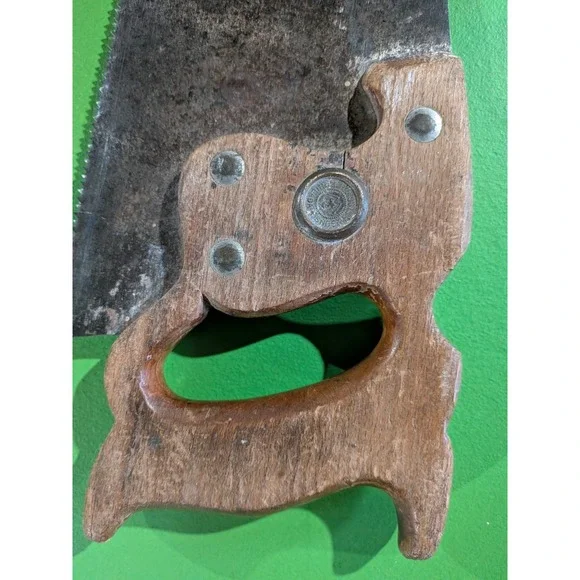 Wicked Sharp 1880's H. Disston & Sons No.11 22" 11PPI Xcut Panel Saw Hand Filed - Picture 2 of 12